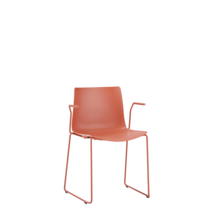 rest chair sled base w/arm - Image 1