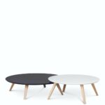 oblique coffee table