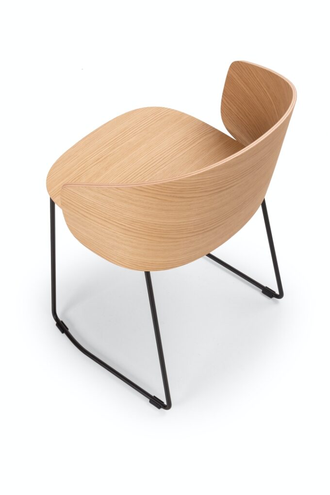 not wood armchair sled base - Image 4
