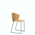 not wood chair - sled