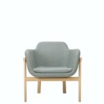 slight armchair wood frame