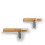 wave wall shelves