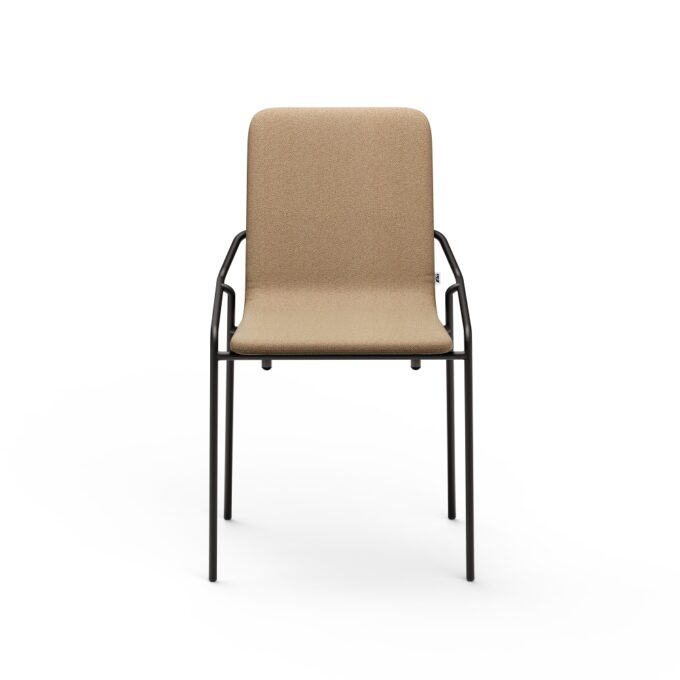 dupont stacking chair upholstered - Image 6