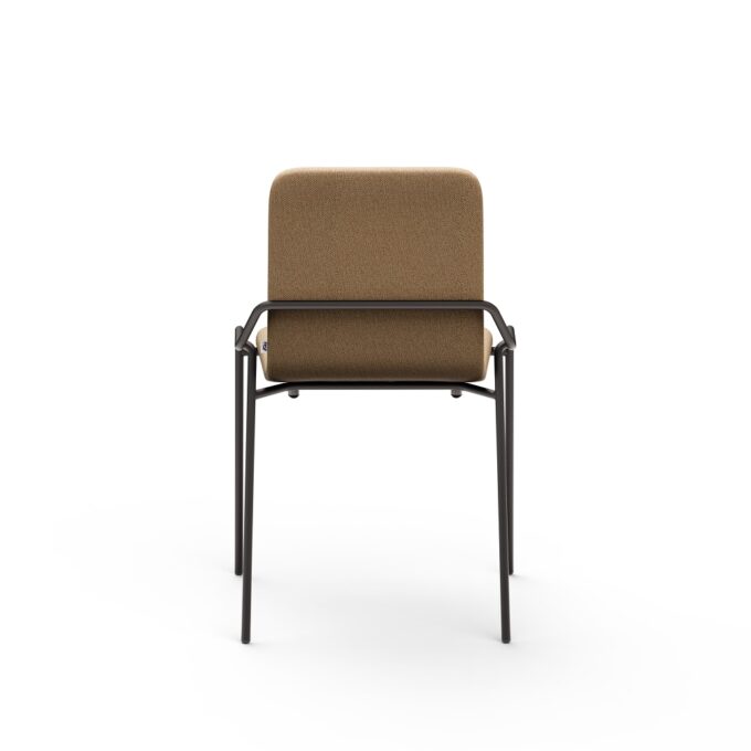 dupont stacking chair upholstered - Image 5