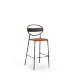 sole barstool upholstered