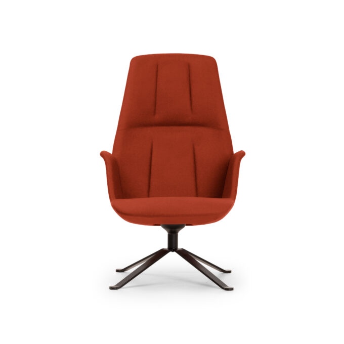 hive high back swivel lounge chair - Image 4