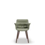 rego play chair | wood base | upholstered