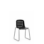 holi perforated chair | sled base with / without arms
