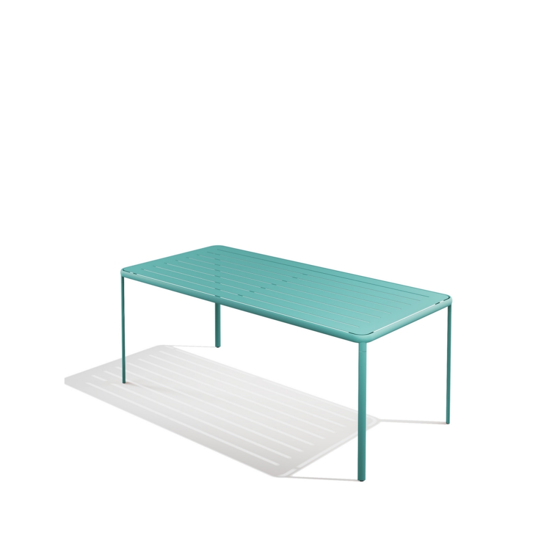 NUANS_Babel_D_Melik_Dining_Table_Steel_for_Outdoor_ melik rectangular table 180 - Image 1