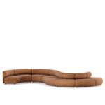 moon curved modular sectional