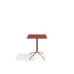 kissi pedestal table square