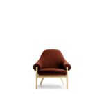 fender lounge chair wood frame